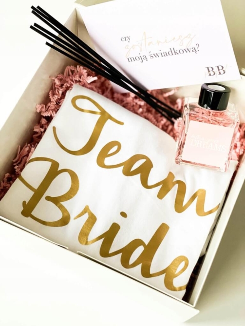 Box prezentowy team bride